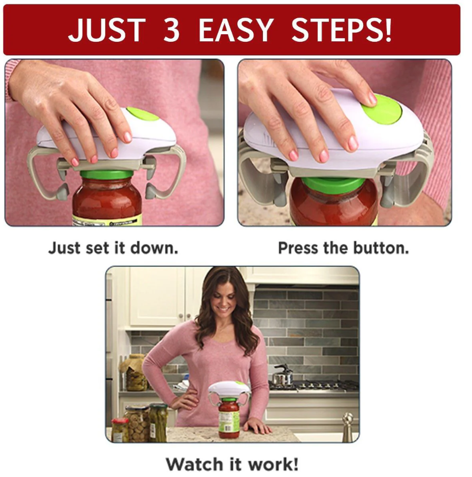 One Touch Jar Opener