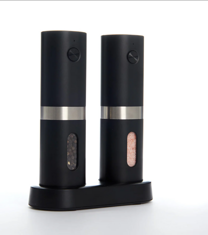 Rechargeable Salt and Pepper Mill Set by Sharper Image